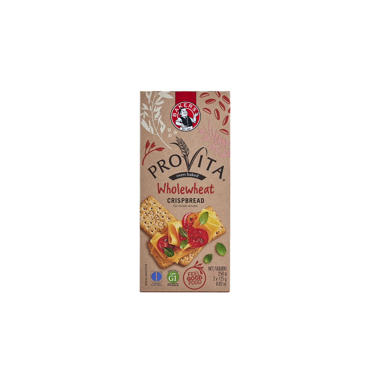 Bakers Provita Wholewheat Crispbread 250g (coming soon)