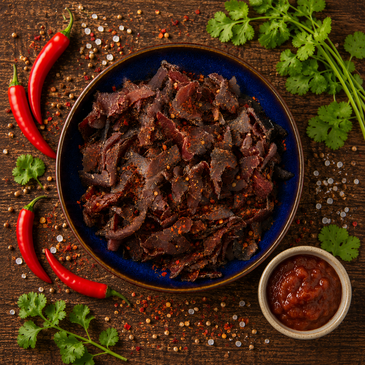 Chilli-Chutney Beef Biltong